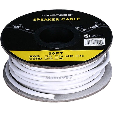 Speaker Wire 16Awg Cl2 2-Conductor_50